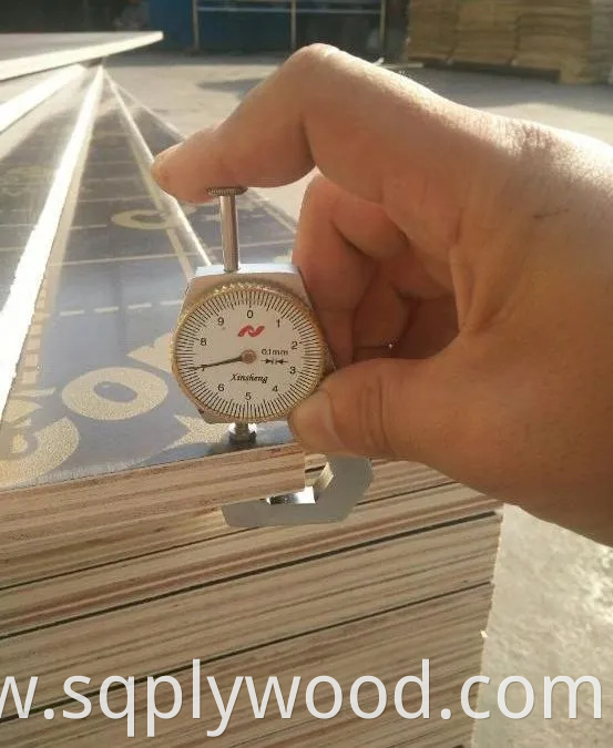 Consmos 3 Star 18mm Waterproof Melamine WBP Glue Film Faced Plywood for Construction